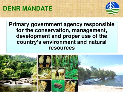 denr vision and mission|DENR Mandate, Vision and Mission .